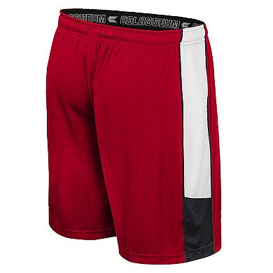 Men's Colosseum Red Houston Cougars Quantum Shorts
