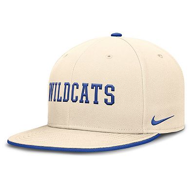 Men's Nike Natural Kentucky Wildcats Primetime True Performance Fitted Hat