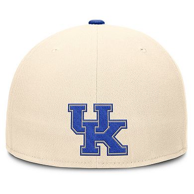 Men's Nike Natural Kentucky Wildcats Primetime True Performance Fitted Hat