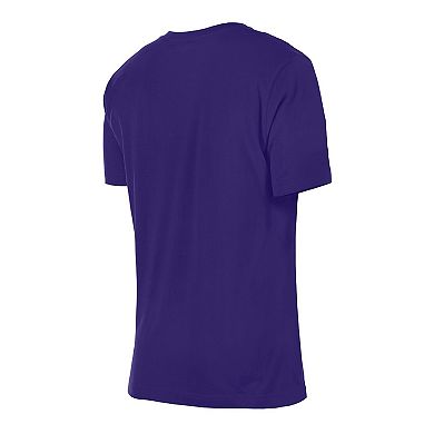 Women's New Era Purple Phoenix Suns Glam Game Flower T-Shirt