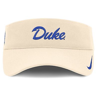 Men's Nike Natural Duke Blue Devils Primetime Ace Adjustable Visor