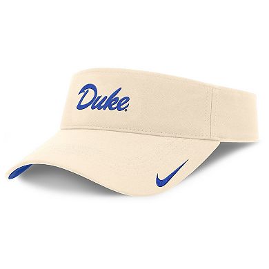 Men's Nike Natural Duke Blue Devils Primetime Ace Adjustable Visor