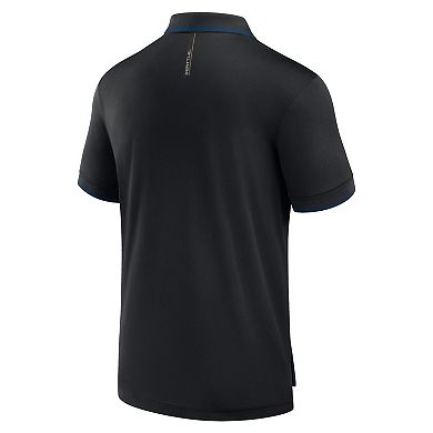 Men's Fanatics Black Seattle Kraken Front Office Move Mono Polo