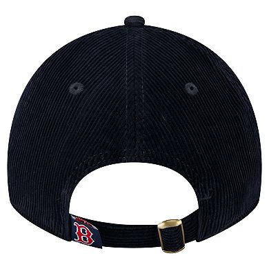 Women's New Era Navy Boston Red Sox Corduroy 9TWENTY Adjustable Hat