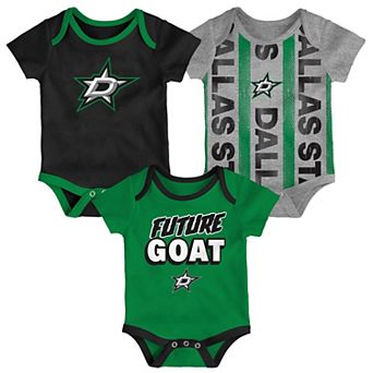 Infant Dallas Stars Loyal Buddies Three-Pack Bodysuit Set
