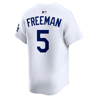 Men's Nike Freddie Freeman White Los Angeles Dodgers Alternate Limited Player Jersey