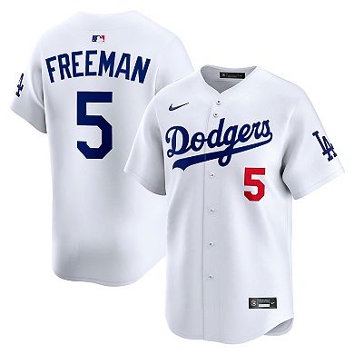 Men's Nike Freddie Freeman White Los Angeles Dodgers Alternate Limited Player Jersey
