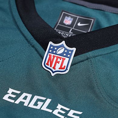 Men's Nike Jalen Carter Midnight Green Philadelphia Eagles Team Game Jersey