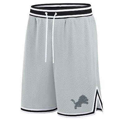 Men's Fanatics Silver Detroit Lions Elements Future Ground Shorts