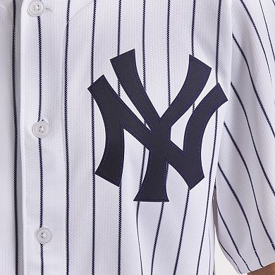 Men's Nike Aaron Judge White New York Yankees Home Limited Player Jersey