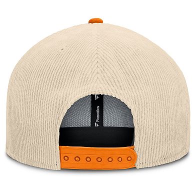 Men's Fanatics Tan Tennessee Volunteers College Catcher Snapback Hat