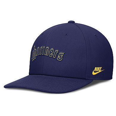 Men's Nike Navy Seattle Mariners Pro Performance Snapback Hat