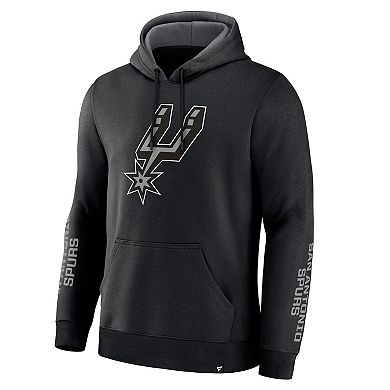 Men's Fanatics Black San Antonio Spurs Legacy Guard Pullover Hoodie