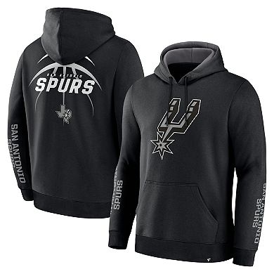 Men's Fanatics Black San Antonio Spurs Legacy Guard Pullover Hoodie