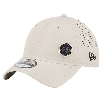 Men's New Era Tan Houston Dynamo FC Active 9TWENTY Adjustable Hat