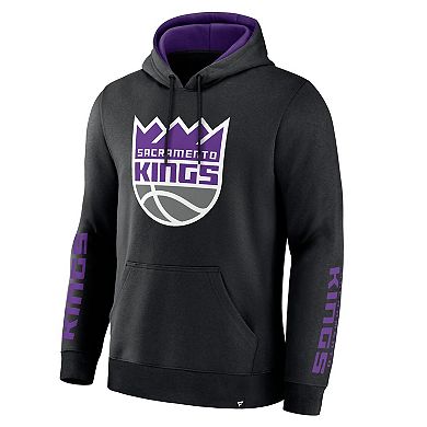 Men's Fanatics Black Sacramento Kings Legacy Guard Pullover Hoodie
