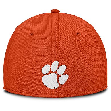 Men's Nike Orange Clemson Tigers Local Swoosh Flex Hat