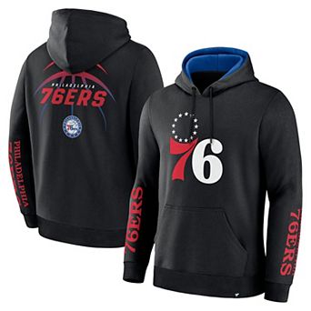 Men's Fanatics Black Philadelphia 76ers Legacy Guard Pullover Hoodie