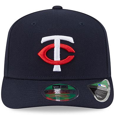 Men's New Era Navy Minnesota Twins Player Replica 9SEVENTY Adjustable Hat
