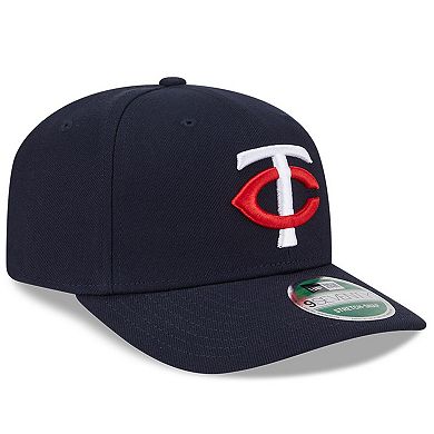 Men's New Era Navy Minnesota Twins Player Replica 9SEVENTY Adjustable Hat