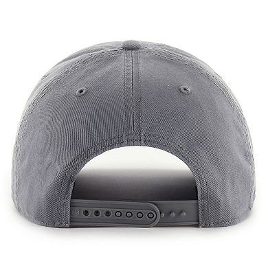 Men's '47 Charcoal Brooklyn Nets Canyon Ranchero Hitch Adjustable Hat