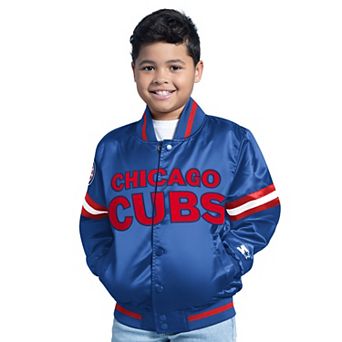 Youth��Starter Royal Chicago Cubs Scrimmage Full-Snap Varsity Jacket