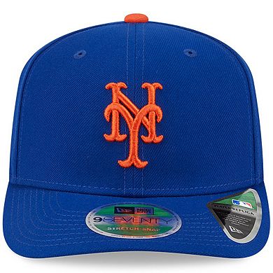 Men's New Era Royal New York Mets Player Replica 9SEVENTY Adjustable Hat