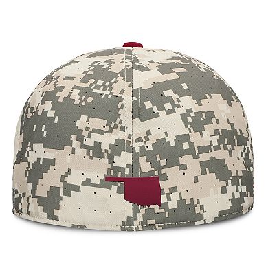 Men's Nike Digital Camo Oklahoma Sooners 2025 Dugout True Performance Fitted Hat