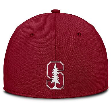 Men's Nike Cardinal Stanford Cardinal Local Swoosh Flex Hat