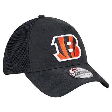 Men's New Era Black Cincinnati Bengals Active Camo 39THIRTY Flex Hat