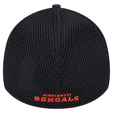Men's New Era Black Cincinnati Bengals Active Camo 39THIRTY Flex Hat