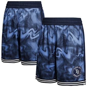 Youth Navy/Light Blue Tampa Bay Rays Outfielder Shorts