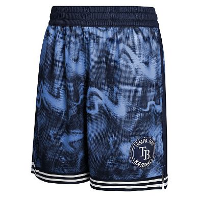 Youth Navy/Light Blue Tampa Bay Rays Outfielder Shorts
