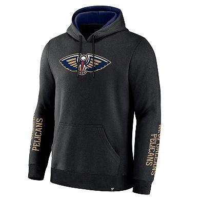 Men's Fanatics Black New Orleans Pelicans Legacy Guard Pullover Hoodie