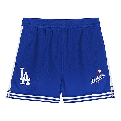 Preschool Gray Los Angeles Dodgers Hitter Infielder 2-Piece Set