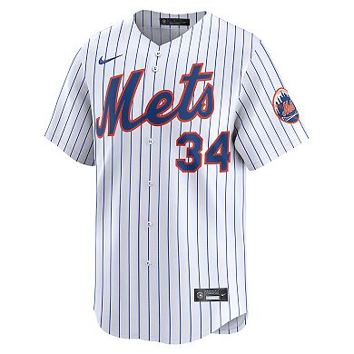 Men's Nike Kodai Senga White New York Mets Home Limited Player Jersey