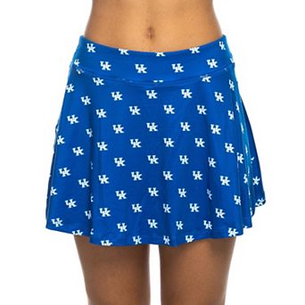 Women's ZooZatz Royal Kentucky Wildcats All-Over Print Flowy Skort