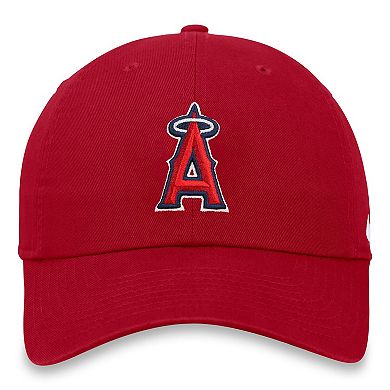 Men's Nike Red Los Angeles Angels Club Adjustable Hat
