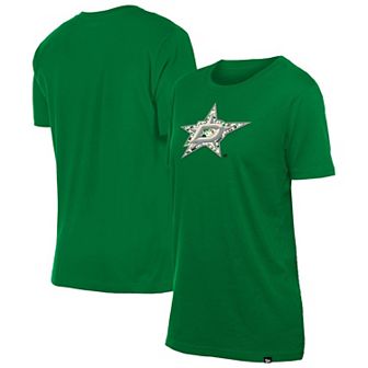 Women's New Era Green Dallas Stars Glam Game Floral T-Shirt