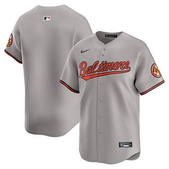 Men's Nike Gray Baltimore Orioles Road Limited Jersey