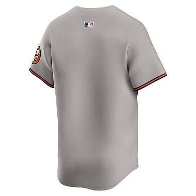 Men's Nike Gray Baltimore Orioles Road Limited Jersey