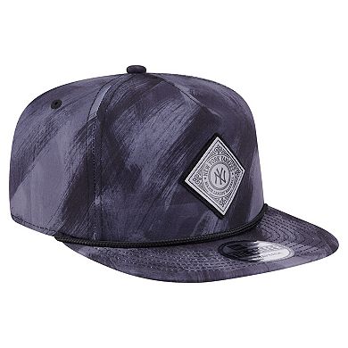 Men's New Era Navy New York Yankees Printed Golfer Snapback Hat