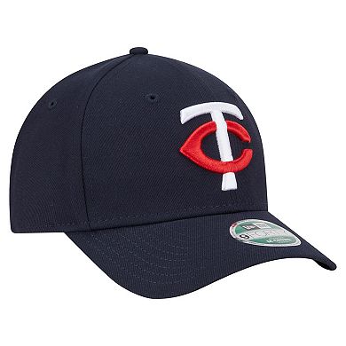 Youth New Era Navy Minnesota Twins Player Replica 9FORTY Adjustable Hat