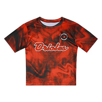 Preschool Orange Baltimore Orioles Hitter Infielder 2-Piece Set