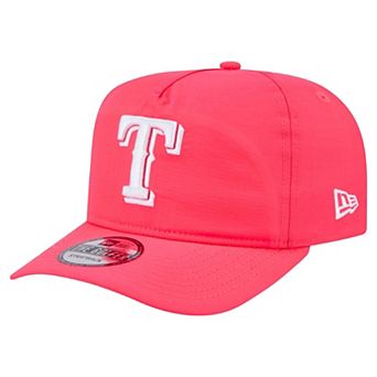 Men's New Era Pink Texas Rangers Everyday Golfer Adjustable Hat