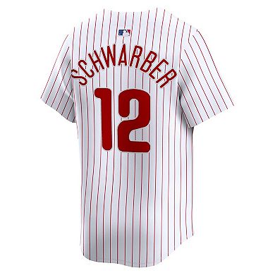 Men's Nike Brandon Marsh White Philadelphia Phillies Home Limited Player Jersey