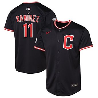 Youth Nike Jose Ramirez Navy Cleveland Guardians Alternate Limited Player Jersey