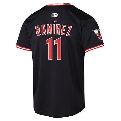 Youth Nike Jose Ramirez Navy Cleveland Guardians Alternate Limited Player Jersey