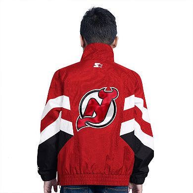 Youth Starter Red New Jersey Devils Prospect Half-Zip Pullover Top