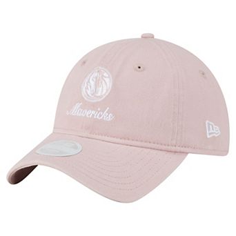 Women's New Era Pink Dallas Mavericks Gameday Preppy 9TWENTY Adjustable Hat